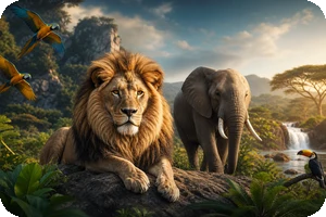 Animal themed slot games