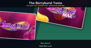 The Berryburst slot twins collage