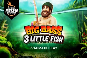 Big Bass 3 Little Fish – Big Bass Jackpot Bonanza slot logo