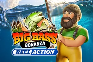 Big Bass Bonanza Reel Action slot logo