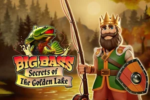 Big Bass Secrets of the Golden Lake slot logo