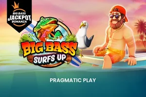 Big Bass Surf’s Up – Big Bass Jackpot Bonanza slot logo