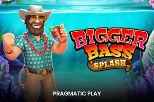 Bigger Bass Splash slot logo