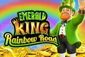 Emerald King Rainbow Road slot logo