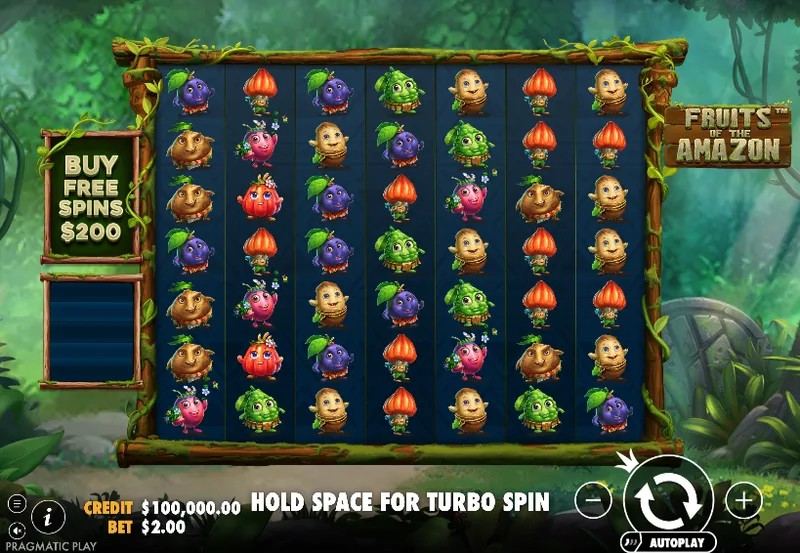 Fruits of the Amazon slot screenshot