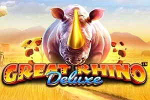 Great Rhino Deluxe slot logo