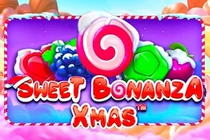 Sweet Bonanza Xmas slot logo