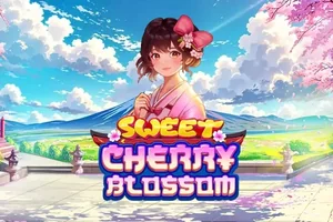 Sweet Cherry Blossom slot logo