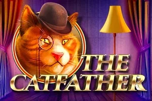 The Catfather slot logo