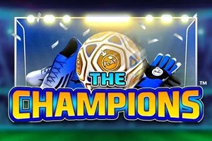 The Champions slot logo