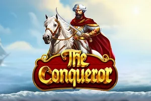 The Conqueror slot logo