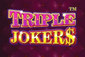 Triple Jokers slot logo