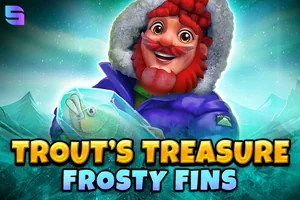 Trout's Treasure - Frosty Fins slot logo