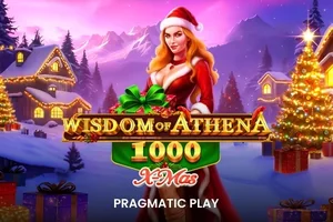 Wisdom of Athena 1000 Xmas slot logo