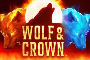 Wolf & Crown slot logo