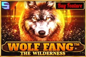 Wolf Fang The Wilderness slot logo