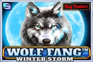 Wolf Fang Winter Storm slot logo