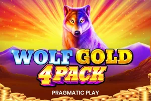 Wolf Gold 4 Pack slot logo